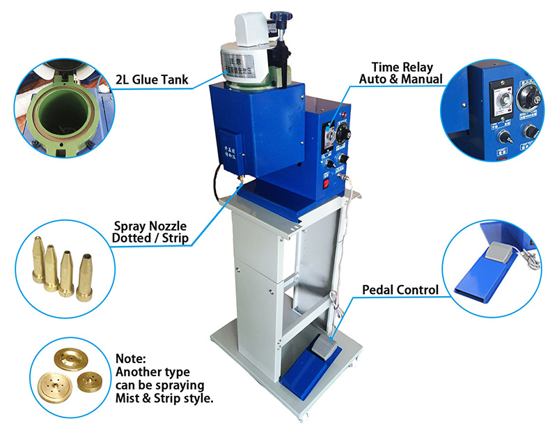 Pedal Type Glue Dispensing Machine