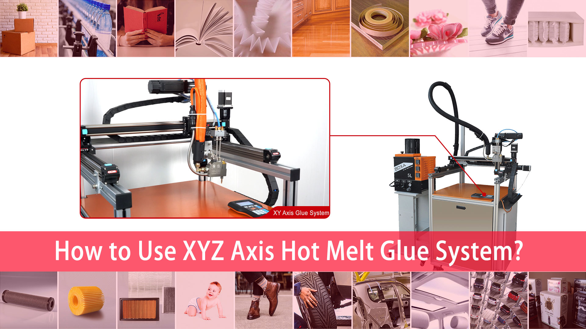 xy glue system instruction